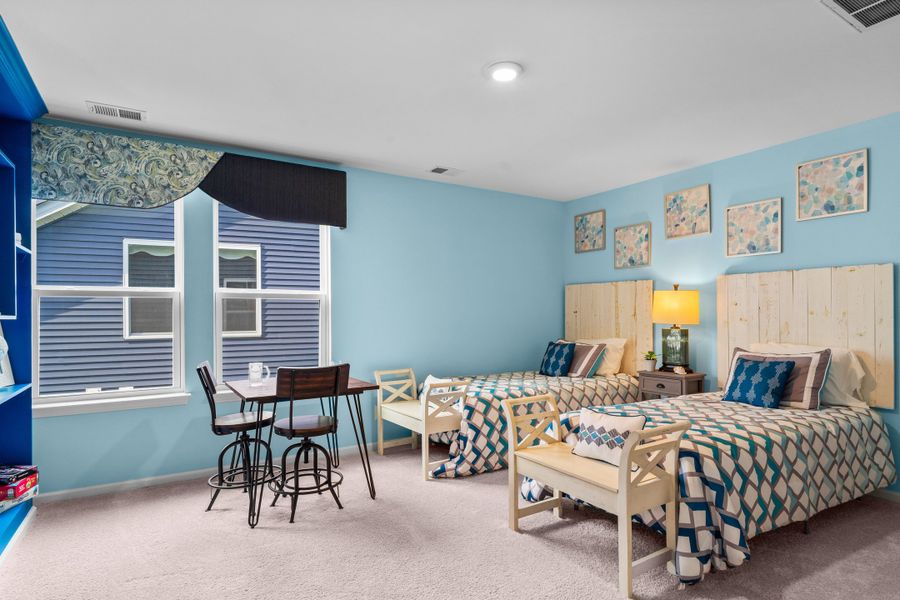 Representative furnished interior of a home built from the The Cherry Grove by Chesapeake Homes in The Willows, Loris (Image 30).