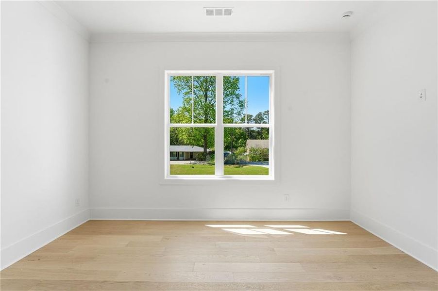 Spacious, unfurnished interior of a new home in , Marietta (Image 24).