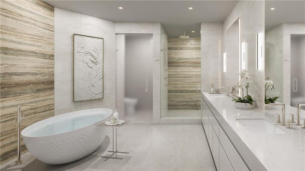 Furnished interior view inside a new home in , Clearwater Beach (Image 5). Furnished interior view inside a new home in , Clearwater Beach (Image 5).