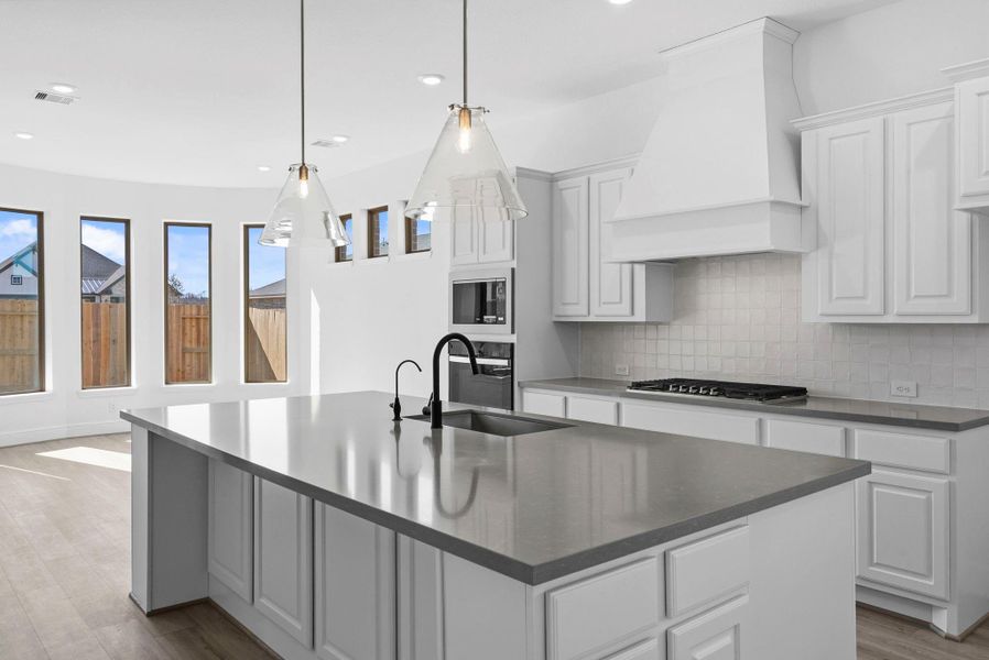 Furnished interior view inside a new home in Chambers Creek, Willis (Image 6).
