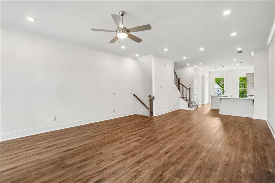 Spacious, unfurnished interior of a new home in Waterhaven, Cumming (Image 41).
