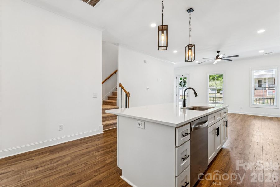 Furnished interior view inside a new home in , Kannapolis (Image 9).