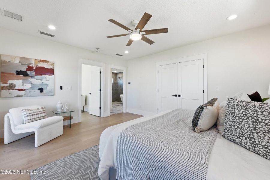 Furnished interior view inside a new home in , St. Augustine (Image 12).