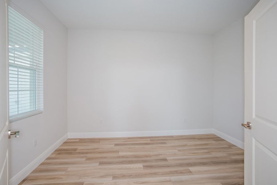 Representative unfurnished interior of a home built from the Anna Maria by Casa Fresca Homes in Mirada, San Antonio (Image 13).
