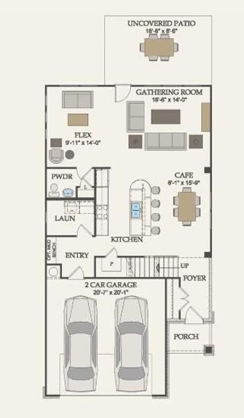 Pulte Homes, Nelson floor plan Pulte Homes, Nelson floor plan