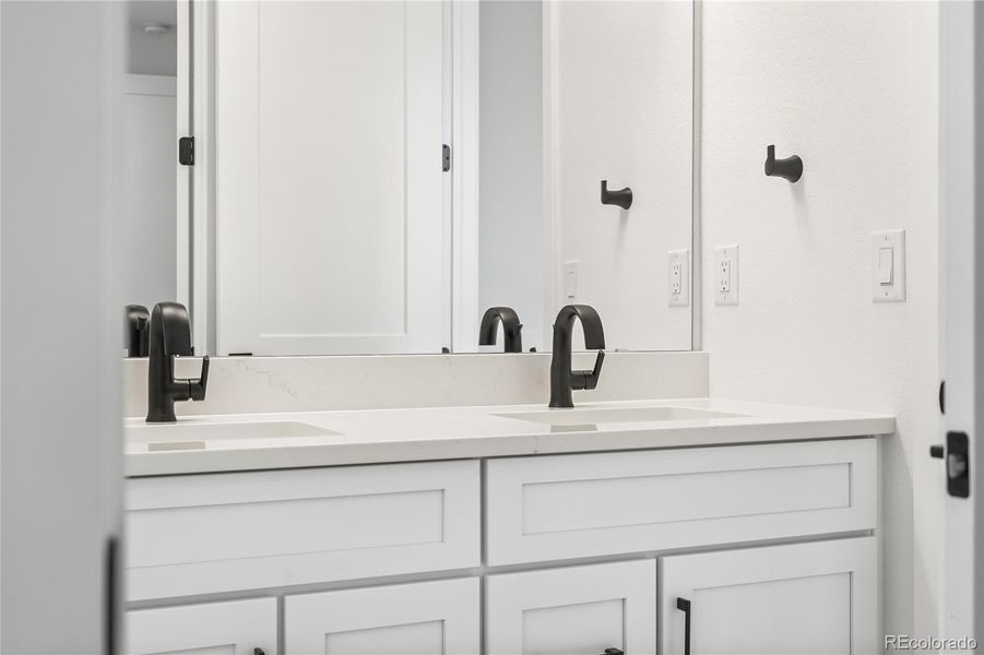 Furnished interior view inside a new home in Stargaze at Solstice, Littleton (Image 9).