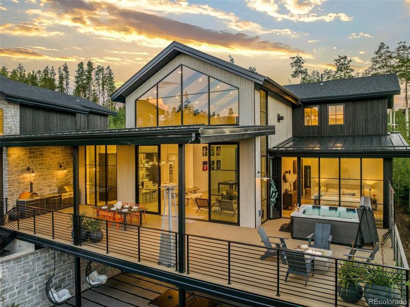 Front exterior of a new home in , Winter Park, CO, highlighting curb appeal (Image 2).