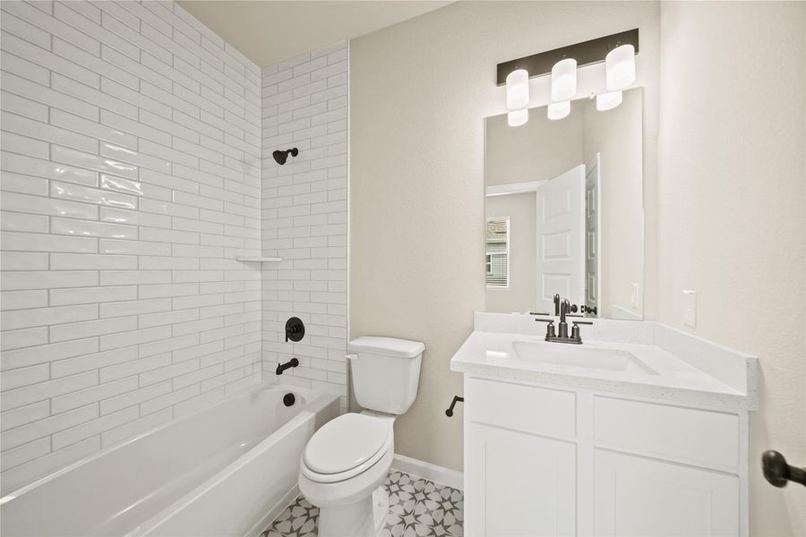 Bedroom 2 bath (*Photo not of actual home and used for illustration purposes only.)