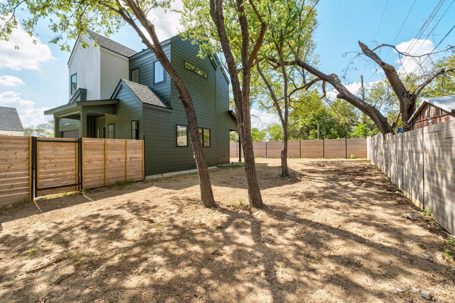 Front exterior of a new home in , Austin, TX, highlighting curb appeal (Image 22). Front exterior of a new home in , Austin, TX, highlighting curb appeal (Image 22).