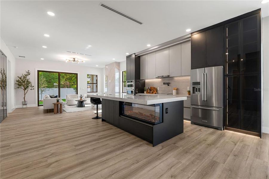 Furnished interior view inside a new home in , Tampa (Image 6).