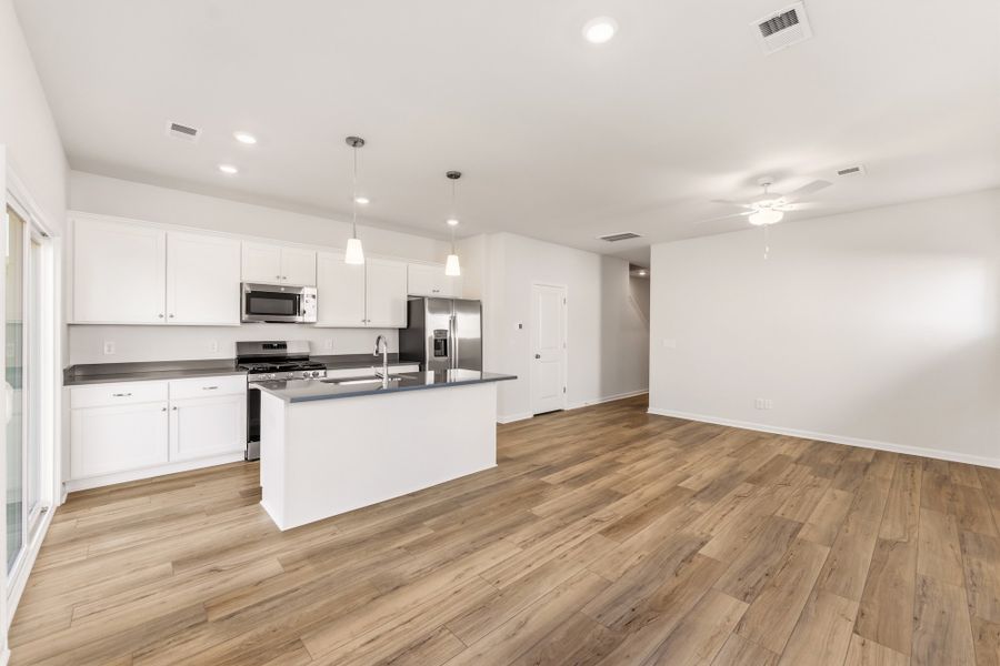 Furnished interior view inside a new home in Edwards Station, Taylors (Image 11).