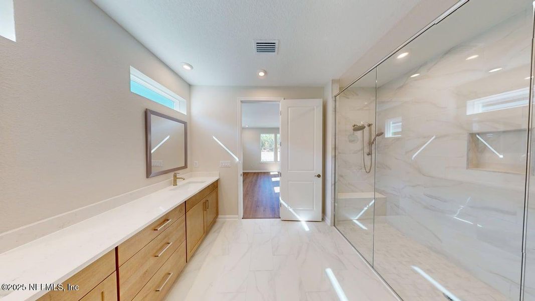 Furnished interior view inside a new home in RiverTown - WaterSong, St. Johns (Image 8). Furnished interior view inside a new home in RiverTown - WaterSong, St. Johns (Image 8).