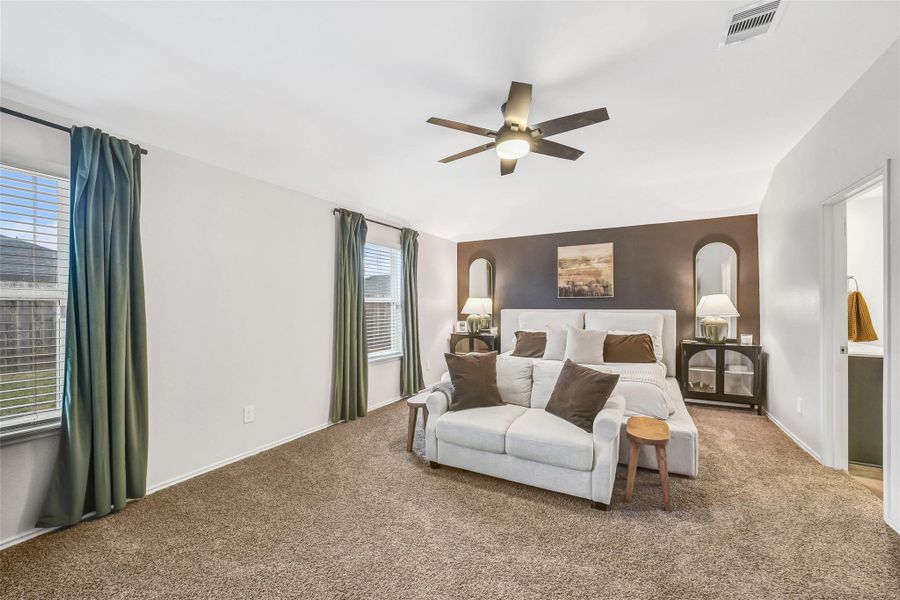 Furnished interior view inside a new home in , Richmond (Image 23).