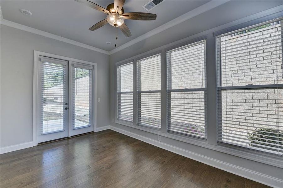 Spacious, unfurnished interior of a new home in , Duluth (Image 78).