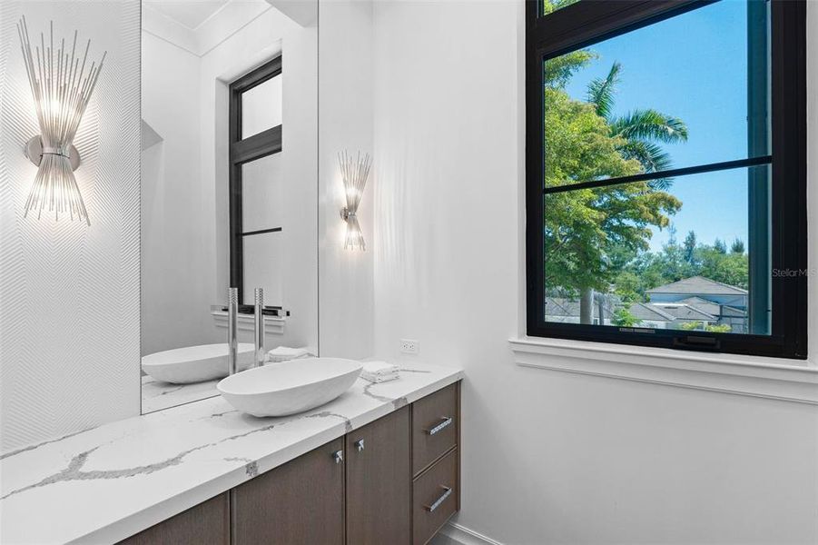 Furnished interior view inside a new home in , Sarasota (Image 8).