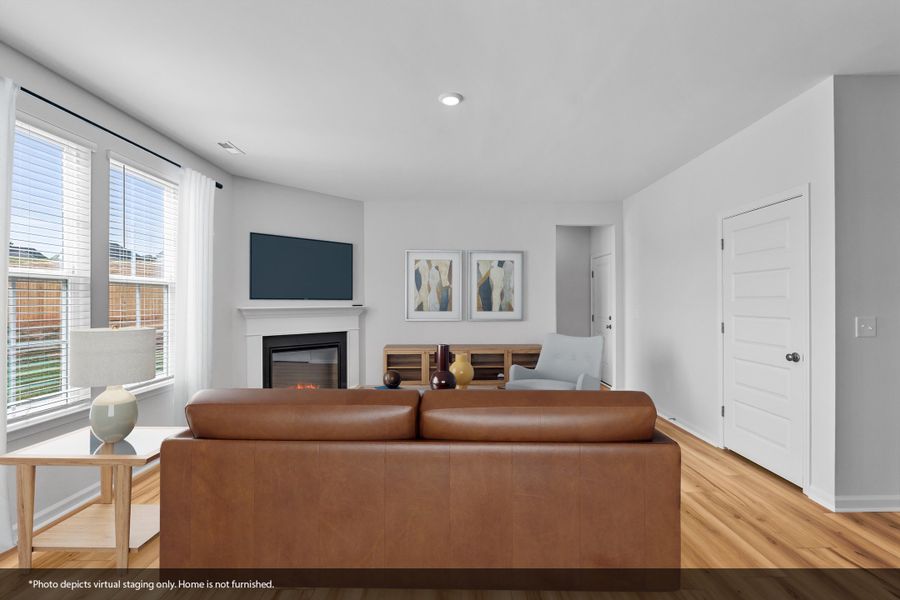 Furnished interior view inside a new home in Brooke Hill, Lewisville (Image 6).