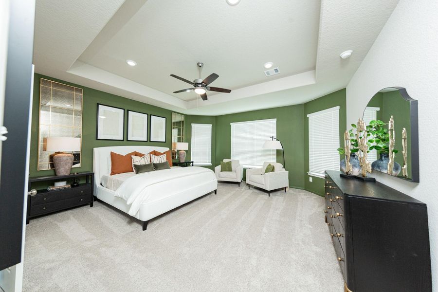 Furnished interior view inside a new home in River Ranch, Dayton (Image 12). Furnished interior view inside a new home in River Ranch, Dayton (Image 12).