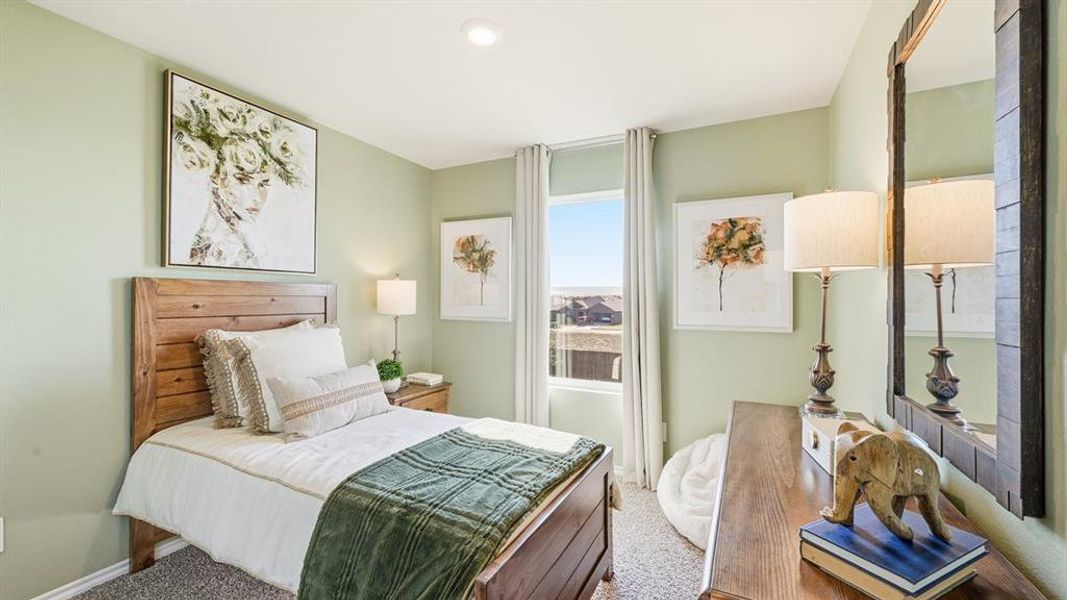 Furnished interior view inside a new home in Hickory Grove, Krum (Image 24).