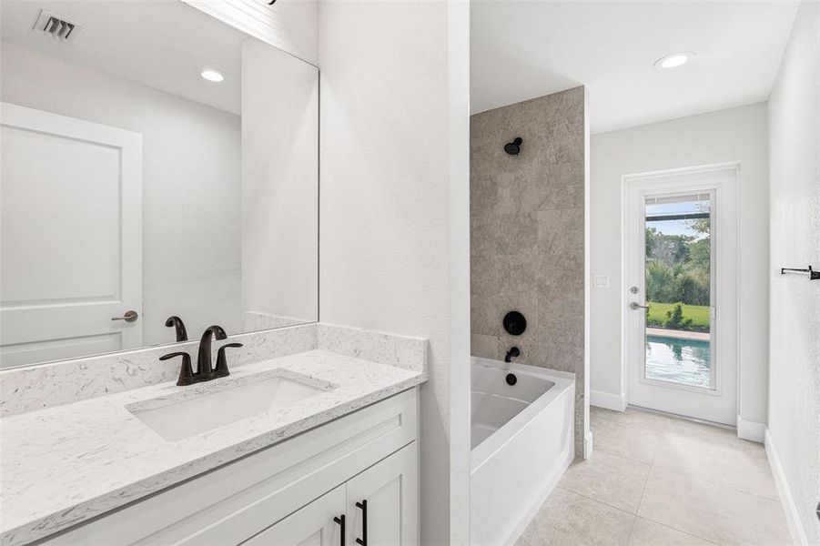 Furnished interior view inside a new home in , Port Charlotte (Image 7).