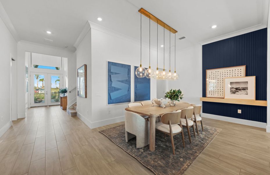 Dining area, picture all the dinner parties to be had Dining area, picture all the dinner parties to be had