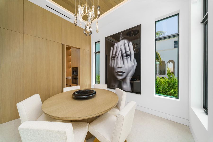 Furnished interior view inside a new home in , Ocean Ridge (Image 81).