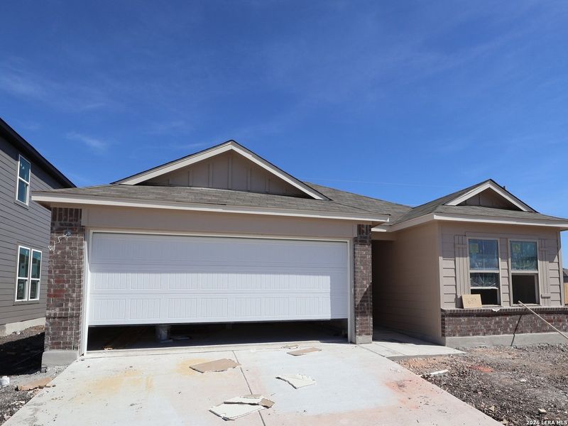 In-progress construction of a new home in Meadows at Clear Springs, New Braunfels, TX (Image 25).