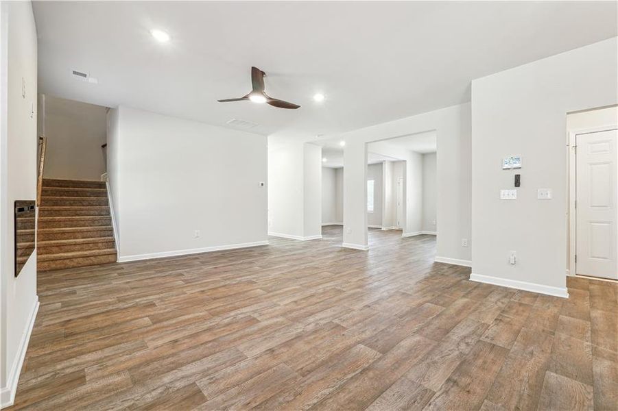 Spacious, unfurnished interior of a new home in Conner Springs, Social Circle (Image 19).