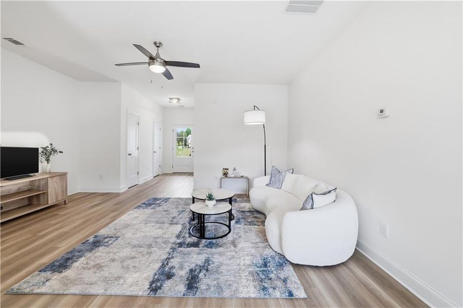 Furnished interior view inside a new home in , Ball Ground (Image 30).