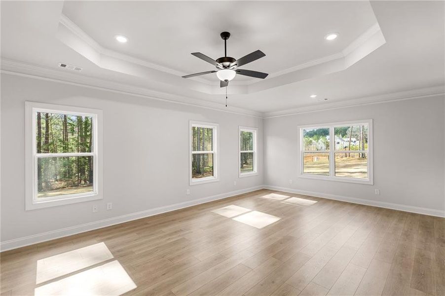 Spacious, unfurnished interior of a new home in Red Oak Ridge, Loganville (Image 26).