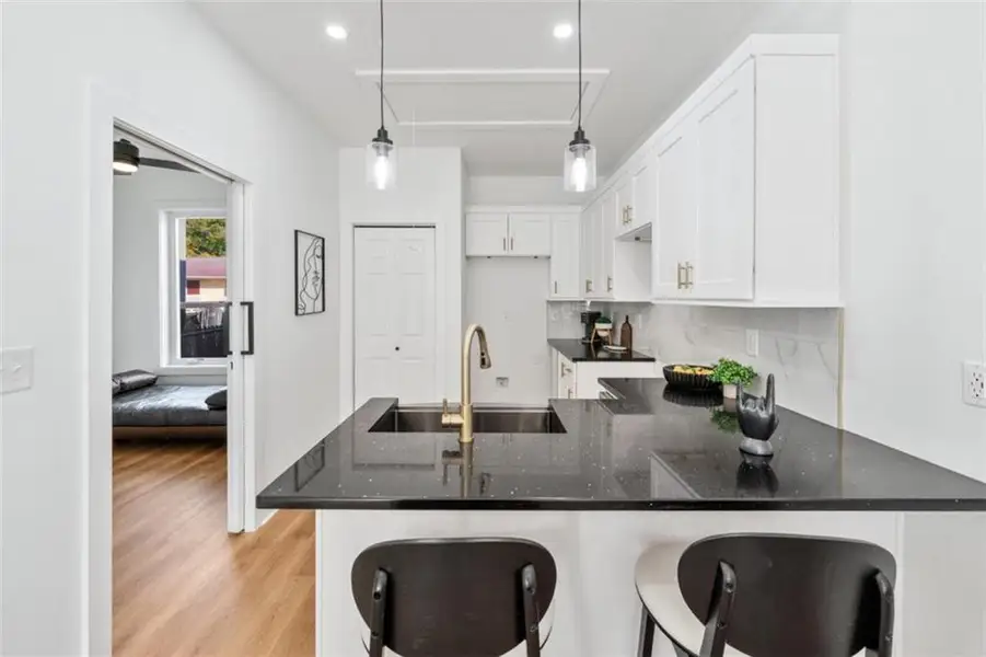 Furnished interior view inside a new home in , Union City (Image 17). Furnished interior view inside a new home in , Union City (Image 17).