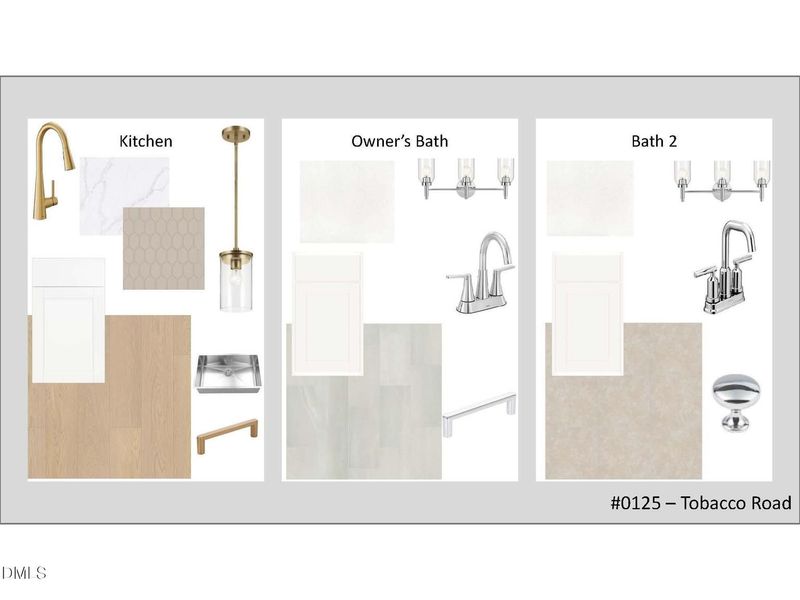 Sample of building materials used in homes in Tobacco Road, Angier (Image 35).