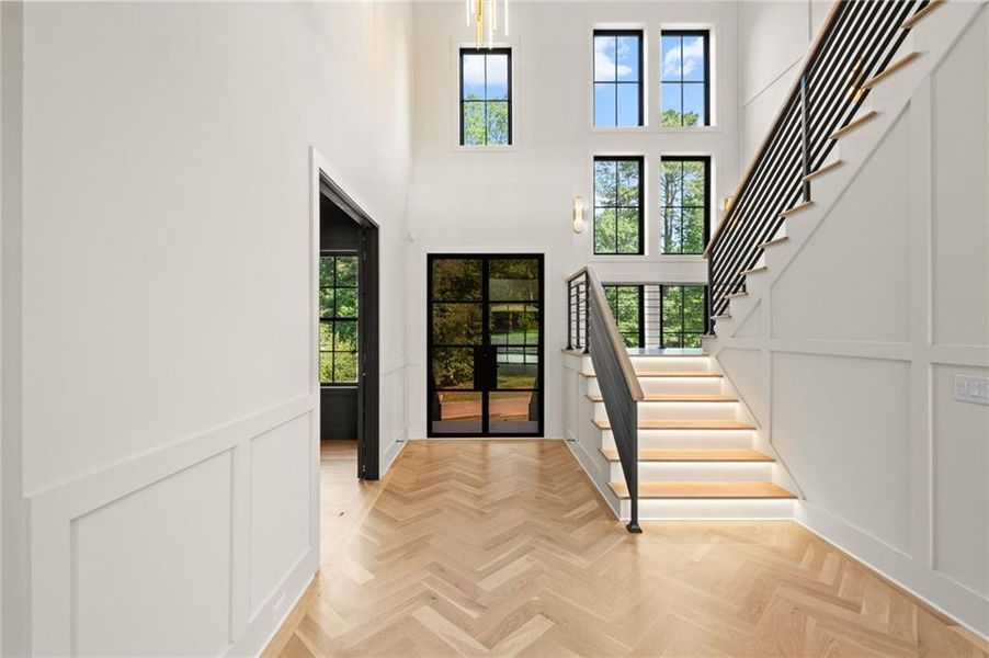 Spacious, unfurnished interior of a new home in , Marietta (Image 24).