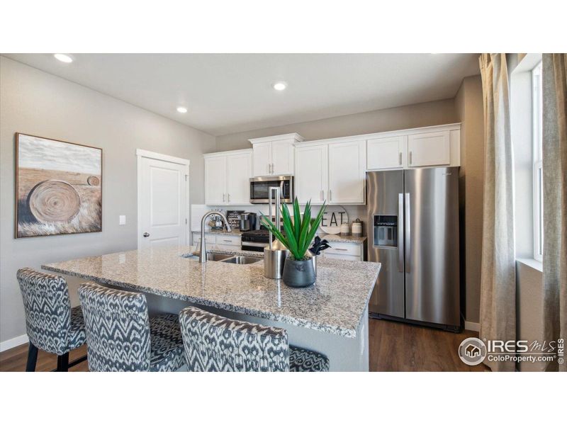 Furnished interior view inside a new home in Vista Meadows, Fort Lupton (Image 7).
