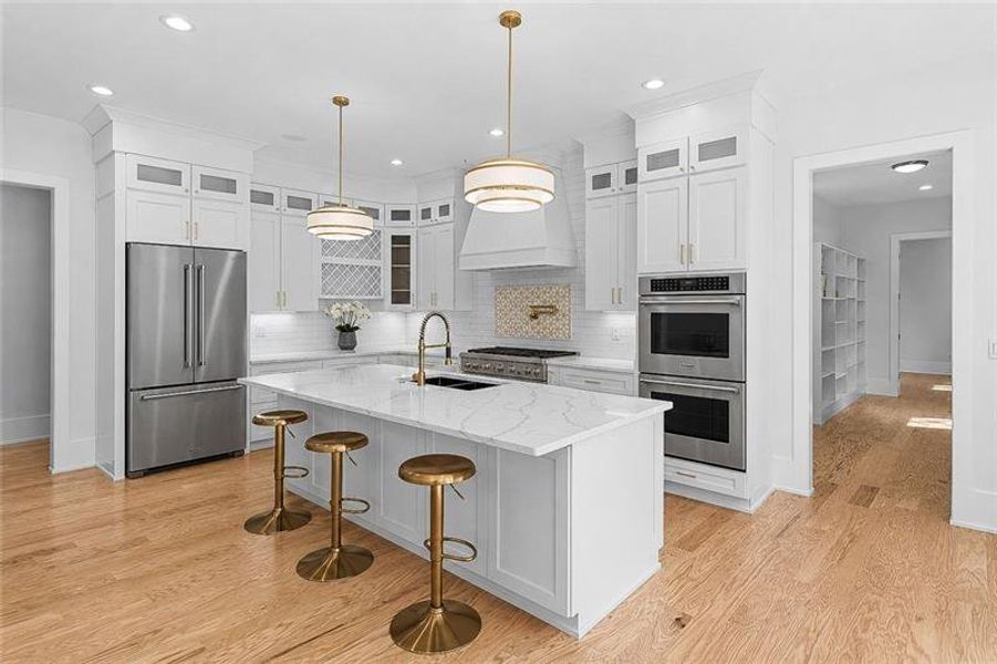 Furnished interior view inside a new home in , Acworth (Image 12).
