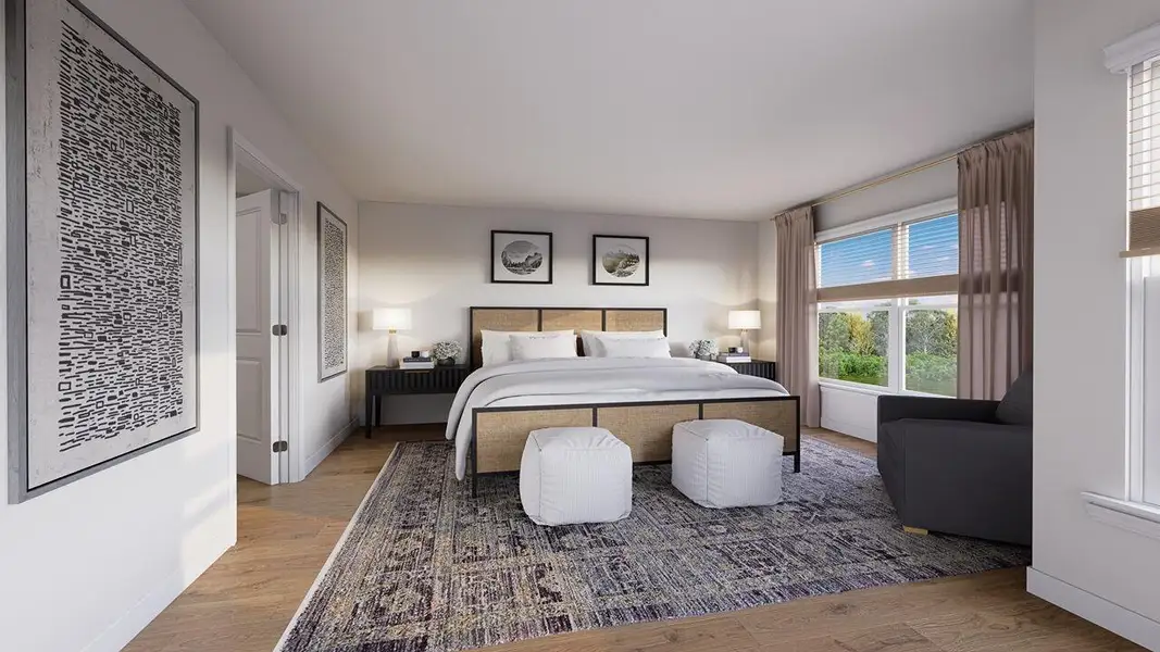 Furnished interior view inside a new home in The Cove at Mallard Crossing, Summerville (Image 5). Furnished interior view inside a new home in The Cove at Mallard Crossing, Summerville (Image 5).