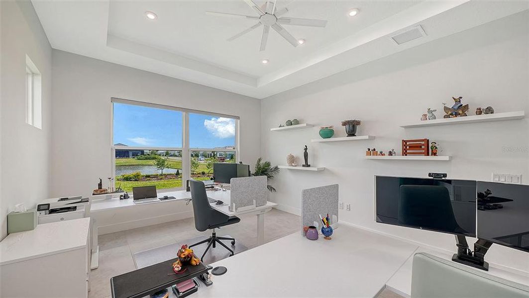 Furnished interior view inside a new home in , Sarasota (Image 17).