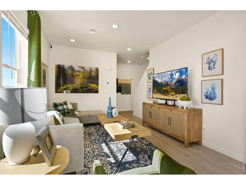 Furnished interior view inside a new home in Granary, Johnstown (Image 18).