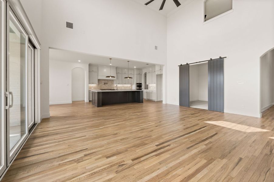 Spacious, unfurnished interior of a new home in NorthGlen, Haslet (Image 26). Spacious, unfurnished interior of a new home in NorthGlen, Haslet (Image 26).