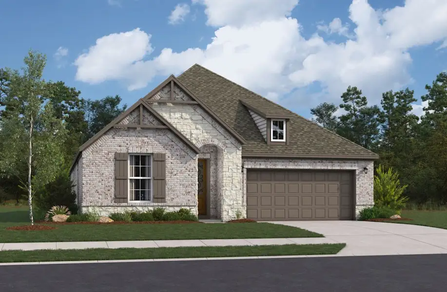 French Country L Elevation French Country L Elevation