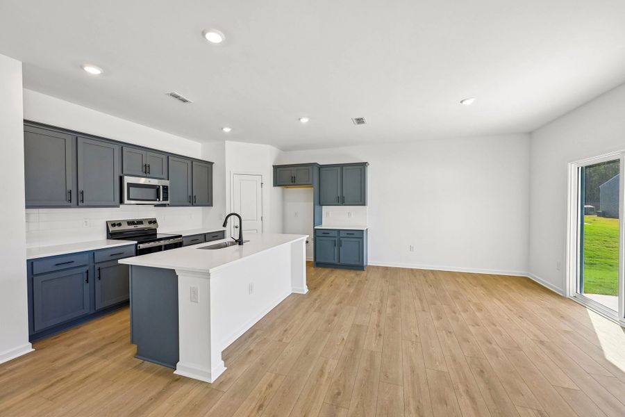 Kitchen featuring the AW Collection® Minimalist - Bold surfaces, clean lines, modern edge.