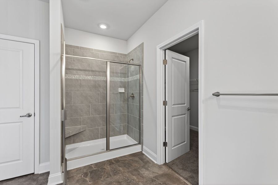 Furnished interior view inside a new home in Crystal Village, Albemarle (Image 9).