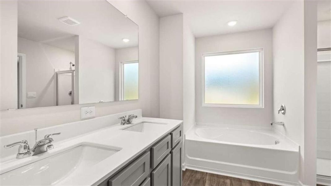 Furnished interior view inside a new home in , Winder (Image 12). Furnished interior view inside a new home in , Winder (Image 12).