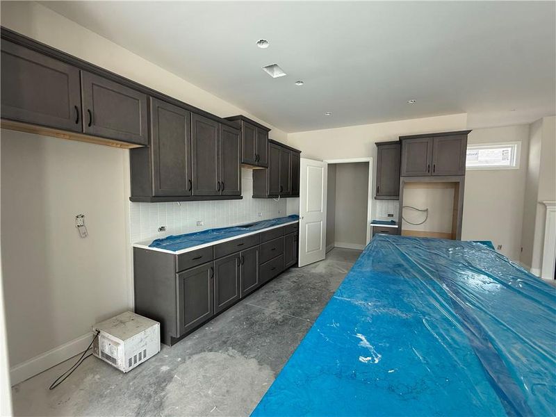 In-progress construction of a new home in , Hiram, GA (Image 18).