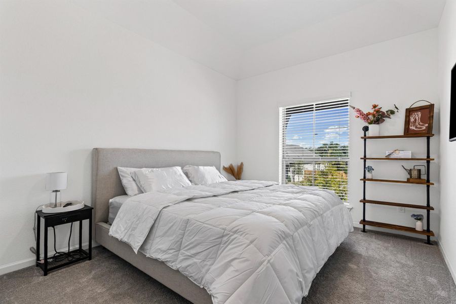 Furnished interior view inside a new home in Parkside On The River 45', Georgetown (Image 17).