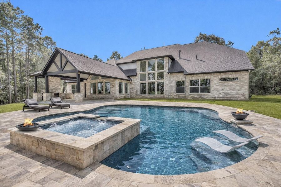 *Pool Rendering* Want to add apool? Here is an exquisite poolrendering showing just one ofmany options available.