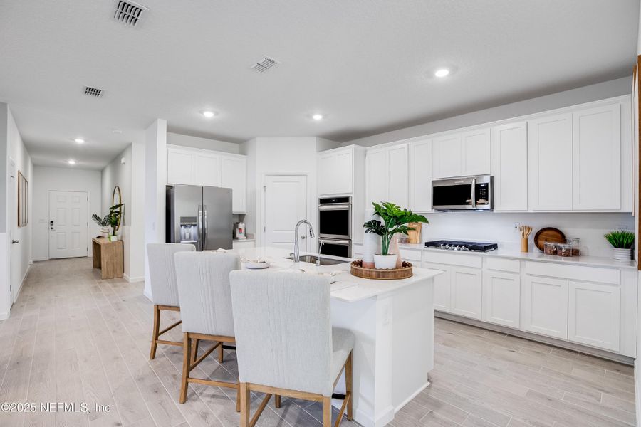 Furnished interior view inside a new home in Trailmark, St. Augustine (Image 11).