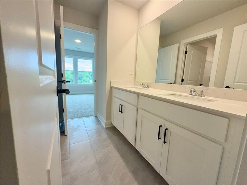 Furnished interior view inside a new home in , Hoschton (Image 14).