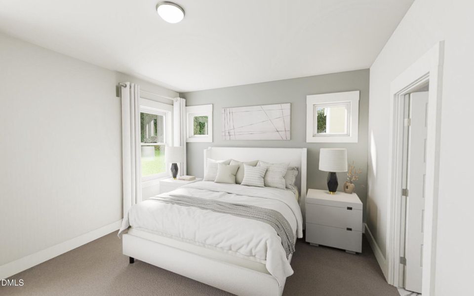 Primary Bedroom Rendering
