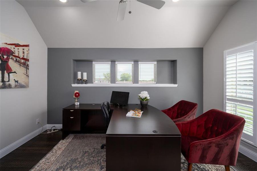 Furnished interior view inside a new home in Creekview Meadows, Pilot Point (Image 8).