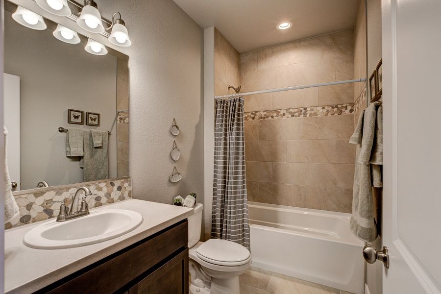 Representative furnished interior of a home built from the The Camden by Landmark Homes in The Lakes at Centerra, Loveland (Image 34). Representative furnished interior of a home built from the The Camden by Landmark Homes in The Lakes at Centerra, Loveland (Image 34).